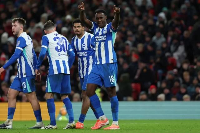 Manchester United Tersingkir dari Piala FA Usai Takluk 1-2 dari Brighton di Old Trafford