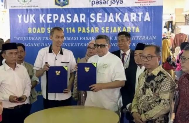 BPJPH Perluas Kolaborasi untuk Perkuat Ekosistem Halal melalui MoU dengan Pedagang Pasar