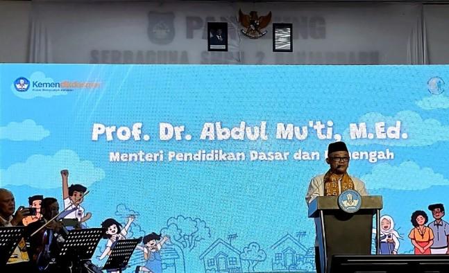 Mendikdasmen Abdul Mu'ti Luncurkan Permendikdasmen Nomor 6 Tahun 2026 untuk Budaya Sekolah Aman dan Nyaman