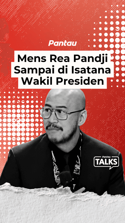 MENS REA PANDJI SAMPAI DI ISATANA WAKIL PRESIDEN