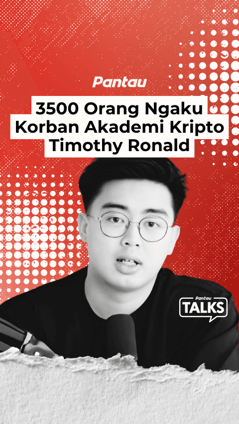 3500 ORANG NGAKU KORBAN AKADEMI KRIPTO TIMOTHY RONALD
