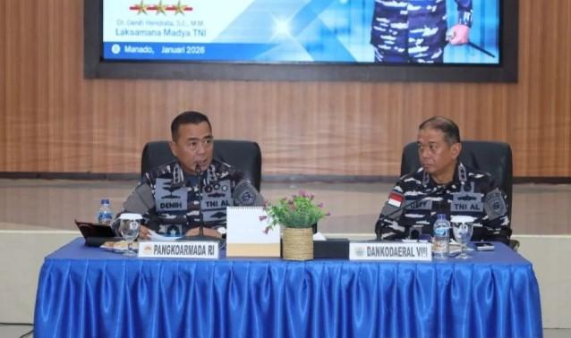 Panglima Komando Armada RI Ajak Prajurit TNI AL Hidup Sederhana dan Dekat dengan Rakyat