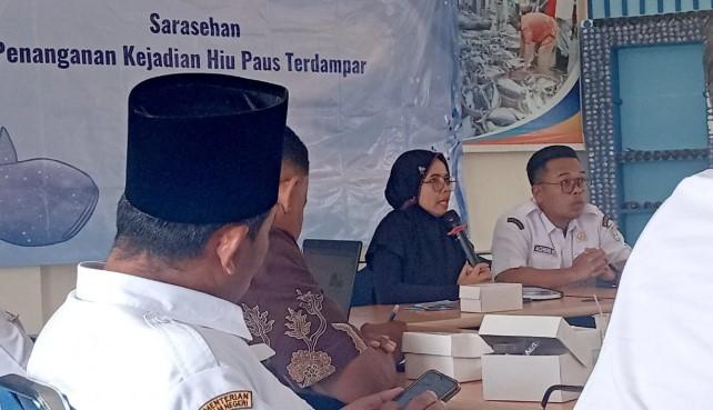 Pemkab Cilacap Perkuat Jejaring Lintas Sektoral Tangani Keterdamparan Hiu Paus