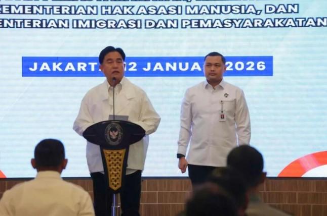 Yusril Sebut 2026 Tonggak Penting Pembangunan Hukum Nasional dengan Berlaku KUHP dan KUHAP Baru
