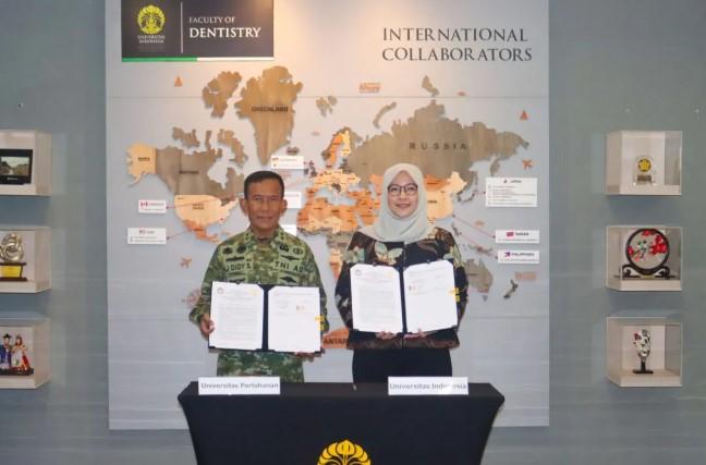 UI dan Unhan Perkuat SDM Pertahanan lewat Kerja Sama Pendidikan Kedokteran Gigi