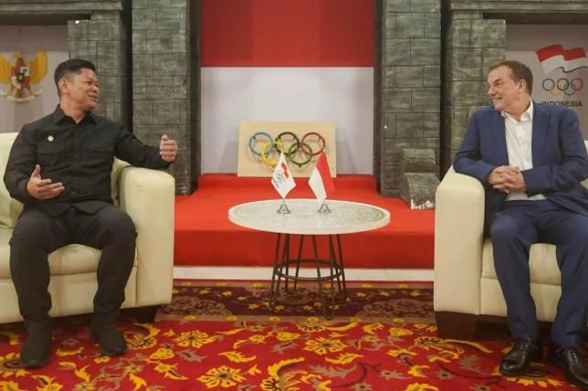 Ketua KOI Sebut Kunjungan Presiden AIMS Perkuat Posisi Olahraga Indonesia di Tingkat Global