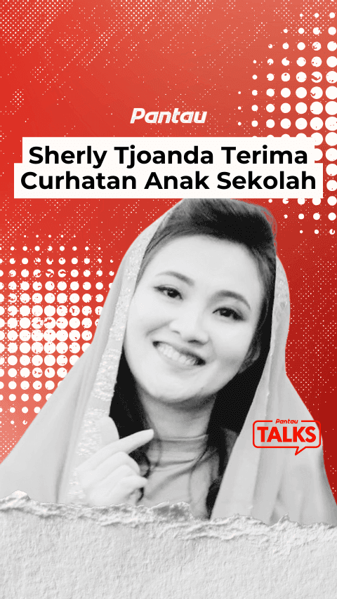 SHERLY TJOANDA TERIMA CURHATAN ANAK SEKOLAH