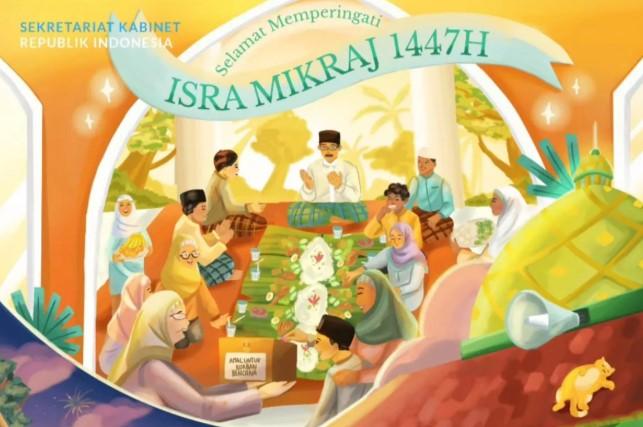 Seskab Ajak Umat Islam Jadikan Isra Mikraj Sebagai Momentum Peneguhan Iman dan Takwa