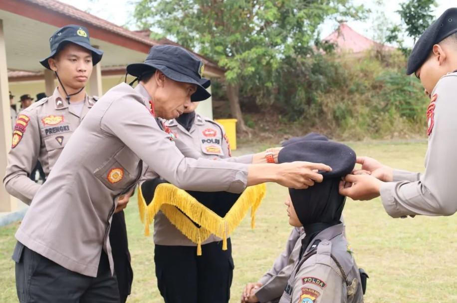 Pembaretan 49 Bintara Remaja Polda Kepri, Bekal Kesiapan Tugas di Garda Terdepan