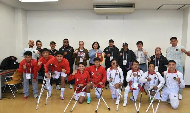 Didukung Langsung WNI di Stadion, Timnas Sepak Bola Amputasi Indonesia Kalah 0-3 dari Jepang di Laga Perdana ICC 2026