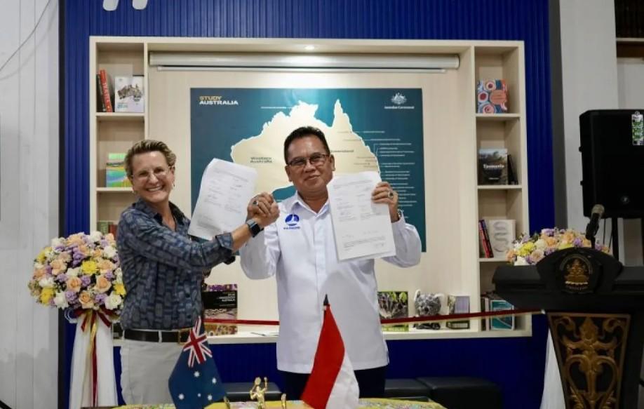 Konsulat Jenderal Australia dan Undiksha Dirikan Pojok#AussieBanget Pertama di Bali untuk Dorong Akses Pendidikan Lanjutan