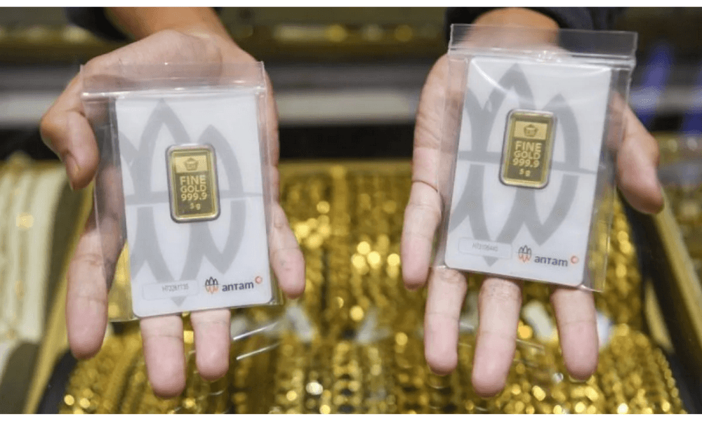 Hari Minggu, Harga Emas Galeri24 dan UBS di Pegadaian Kompak Turun