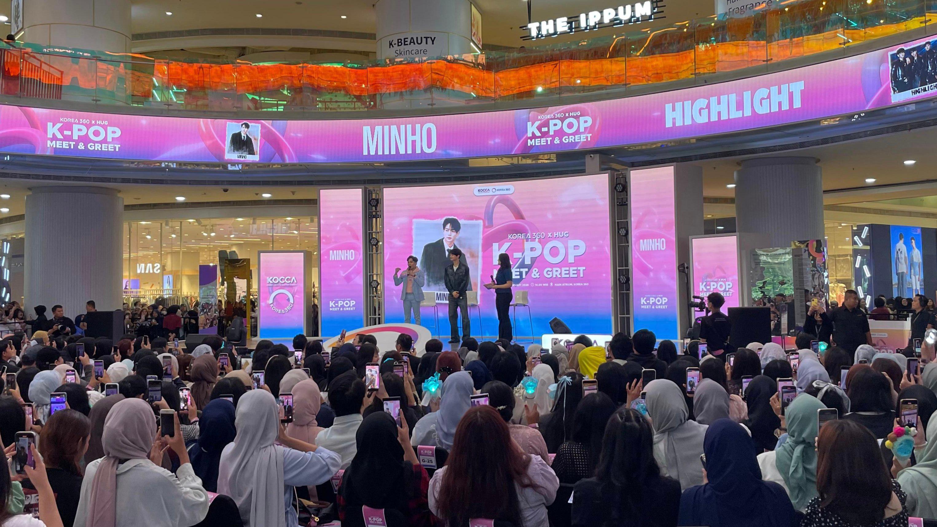 KOREA 360 Gelar Handprinting Ceremony dan Meet & Greet MINHO SHINee–HIGHLIGHT di Jakarta