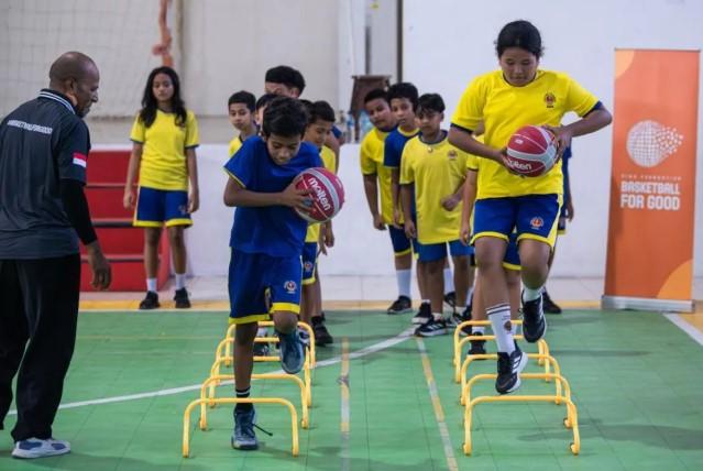 Perbasi Maluku dan FIBA Indonesia Bangun Ekosistem Bola Basket Berkelanjutan Lewat Program Basketball For Good