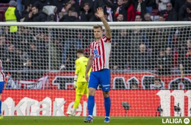 Gol Sundulan Alexander Sorloth Antar Atletico Madrid Menang Tipis atas Alaves di Liga Spanyol