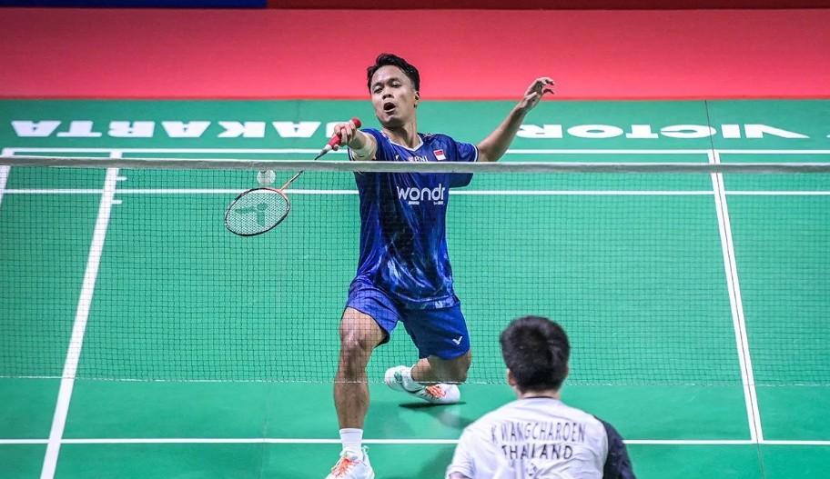 Kembali Bertanding Usai Cedera, Anthony Ginting Fokus Jaga Performa di Indonesia Masters 2026