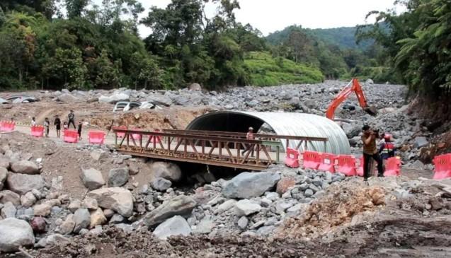 Pemerintah Siapkan Rp667 Miliar untuk Perbaikan Jalan Malalak yang Terputus Akibat Bencana Alam