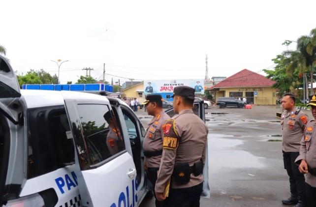 Polresta Bandar Lampung Terima Kendaraan Listrik dan Almatsus untuk Perkuat Tugas Lapangan