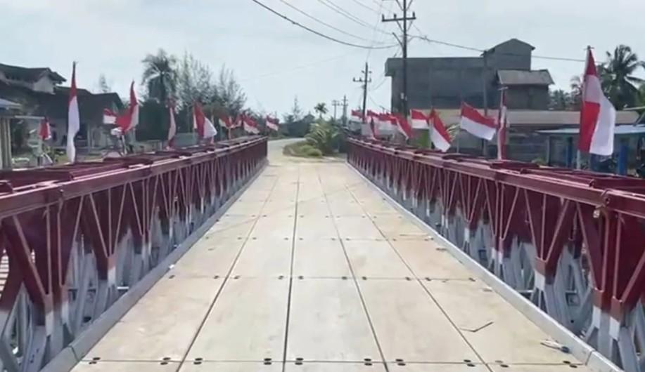 Jembatan Bailey di Aceh Rampung 100 Persen di 18 Titik, Puluhan Titik Lain Masih dalam Proses Pembangunan