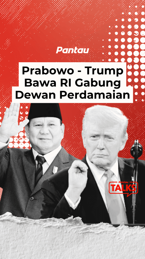 PRABOWO - TRUMP BAWA RI GABUNG DEWAN PERDAMAIAN