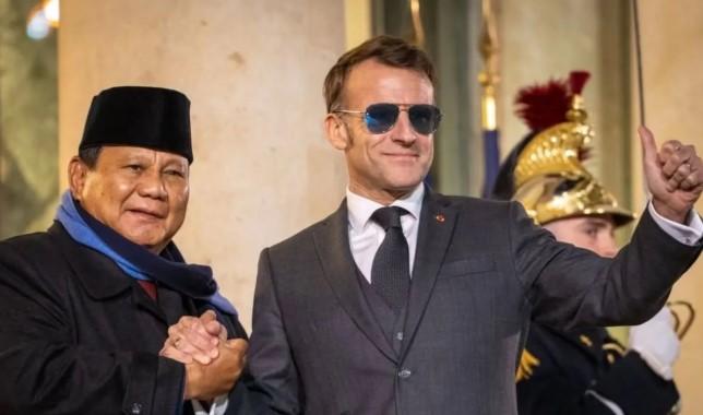Presiden Macron Tegaskan Penguatan Kemitraan Strategis Prancis dan Indonesia Usai Jamuan dengan Prabowo