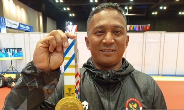 Anak Medan Menggetarkan Matras, Sahrul Sulaiman Sumbang Emas Para Judo di APG 2025 Thailand