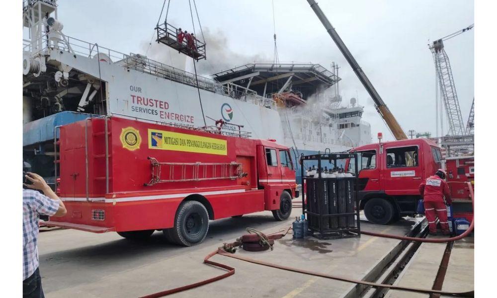 Kebakaran di Galangan PT ASL Batam, Tidak Ada Korban Jiwa Tapi Sorotan Keselamatan Meningkat