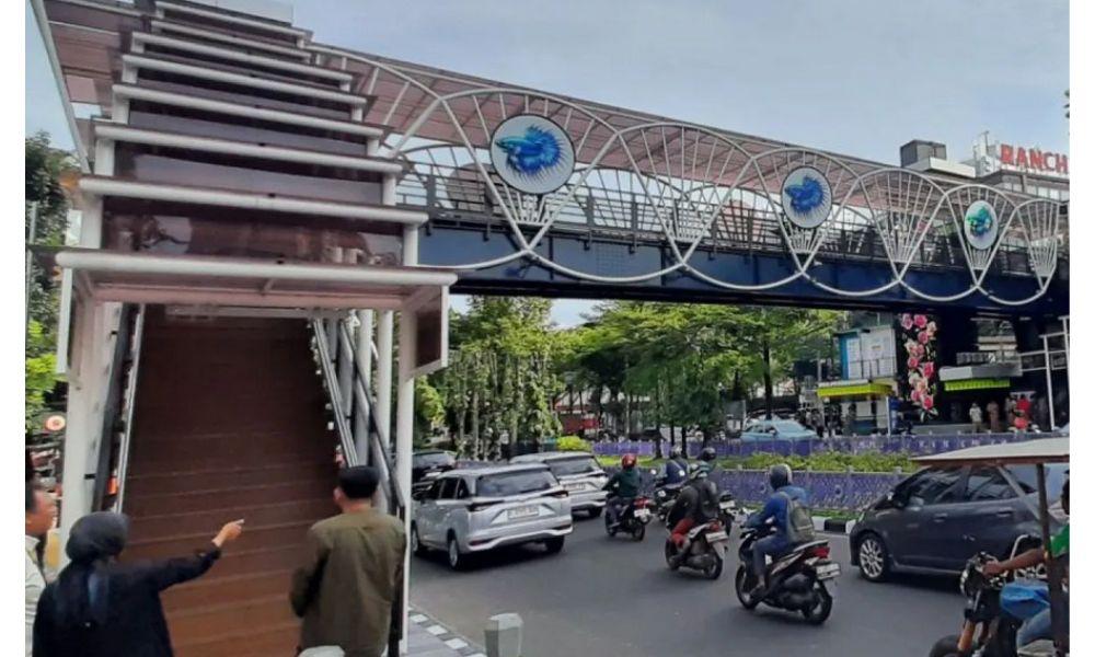Atasi Maraknya Pencurian, JPO di Jakarta Tak Lagi Gunakan Material Besi