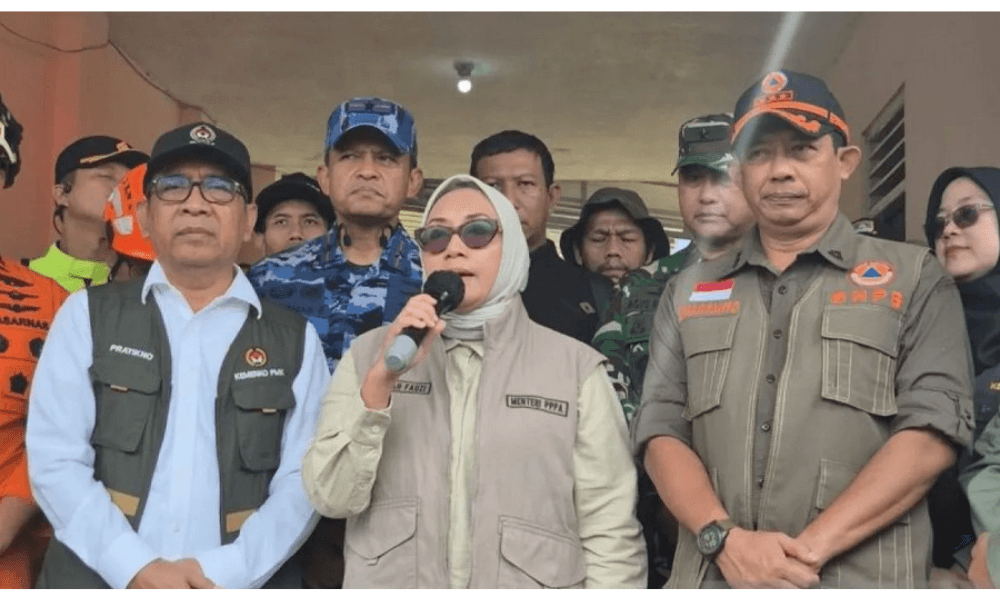 KemenPPPA Pastikan Perlindungan Perempuan dan Anak Korban Longsor di Cisarua