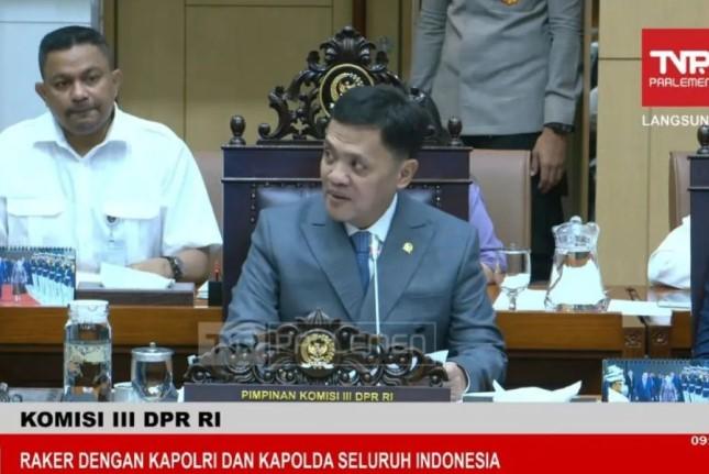 Komisi III DPR RI Puji Reformasi Polri dalam Menjaga Kebebasan Berekspresi
