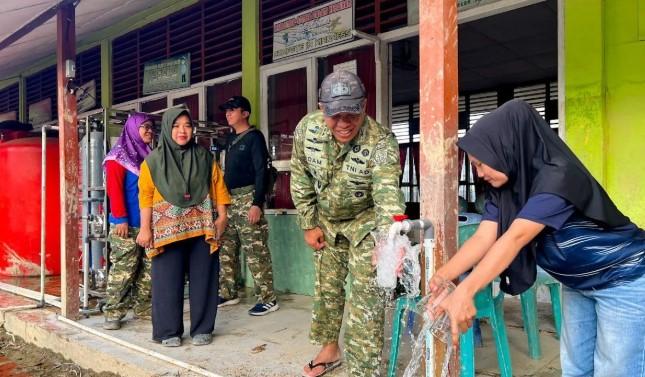 Kementerian Pertahanan dan Unhan Pasang 60 Instalasi Air Bersih RO di Aceh Tamiang, Targetkan 100 Titik