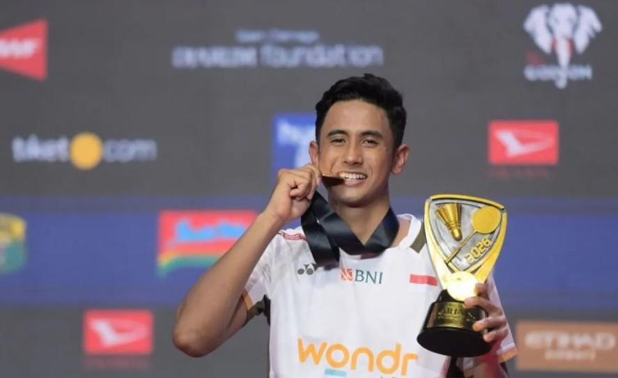 Alwi Farhan Tembus 15 Besar Dunia Usai Juarai Indonesia Masters 2026