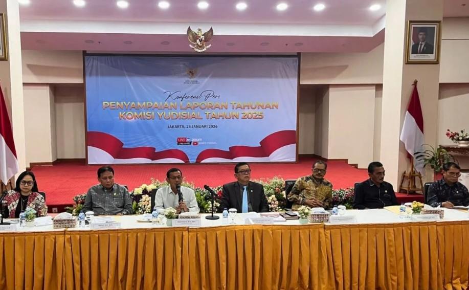 Komisi Yudisial Usulkan Sanksi untuk 124 Hakim Sepanjang 2025, Terbanyak dari Laporan Perdata