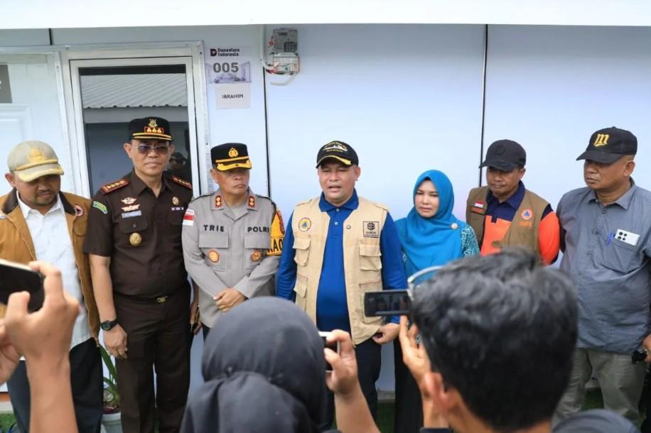 216 Kepala Keluarga Korban Banjir dan Longsor Aceh Utara Terima Kunci Hunian Sementara