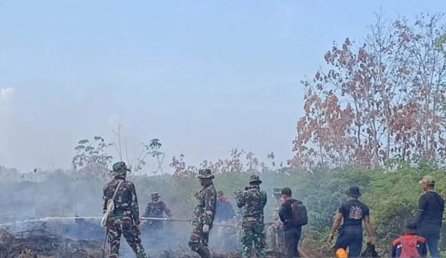 BPBD Aceh Barat Padamkan 23,4 Hektare Lahan Terbakar, Sisa 26,8 Hektare Masih Ditangani