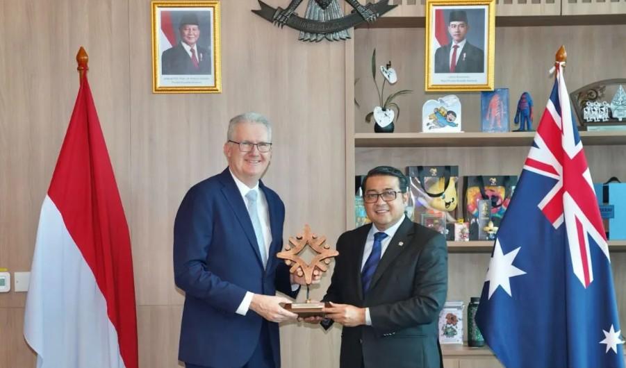 Indonesia–Australia Perkuat Sinergi Ekonomi Kreatif Lewat Pertemuan Menteri di Jakarta