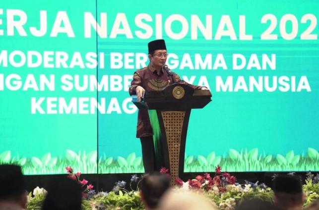 Menag Sampaikan Dua Pesan Strategis kepada Badan Moderasi Beragama untuk Perkuat Tata Kelola dan Dampak Layanan