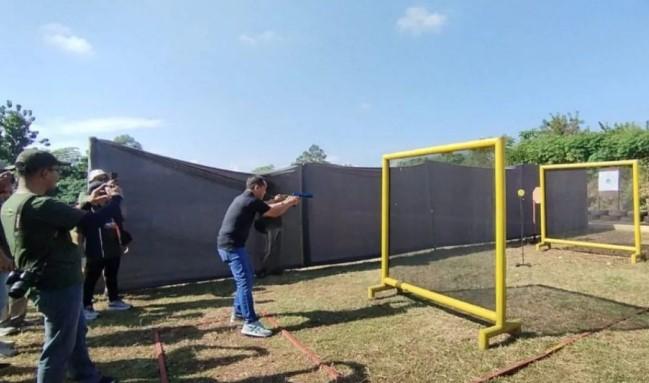 PWI Kudus Gelar Lomba Menembak Wartawan se-Keresidenan Pati untuk Peringati Hari Pers Nasional