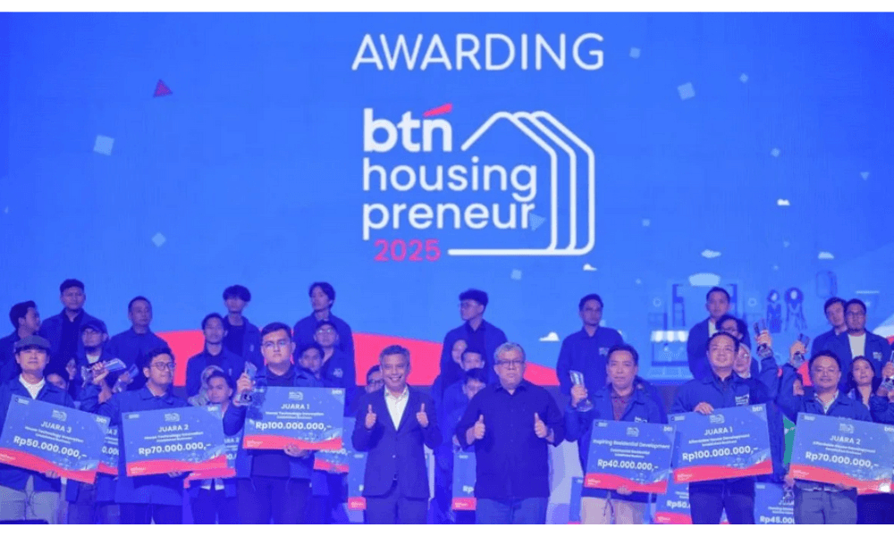 BTN Expo 2026 Resmi Ditutup, BTN Housingpreneur 2025 Lahirkan Inovator Muda dan Solusi Sektor Perumahan