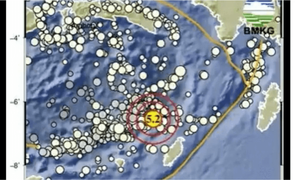 Gempa Magnitudo 5,2 Guncang Maluku Tenggara, BMKG: Tidak Berpotensi Tsunami