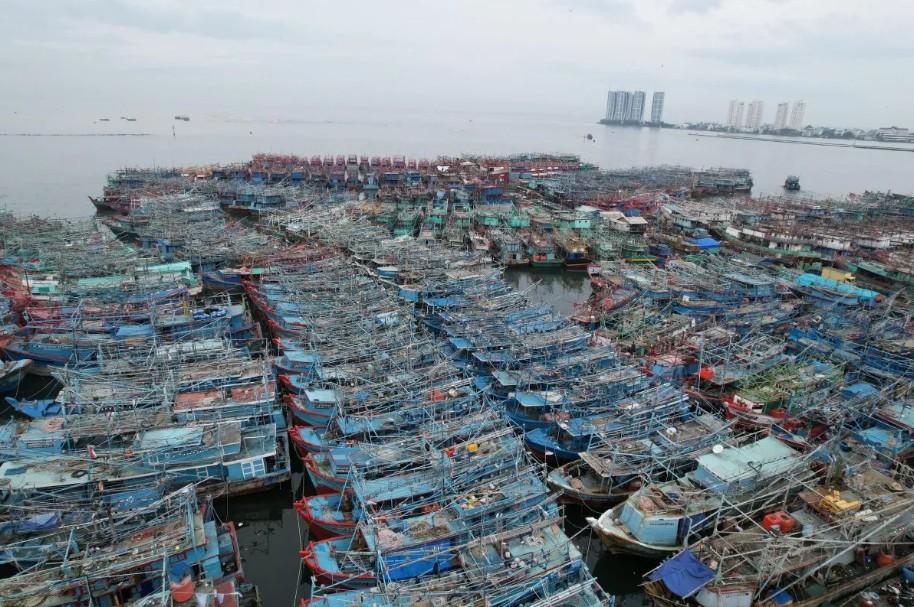 KKP Tegaskan Kepadatan Kapal di Muara Angke Bukan Karena Masalah Perizinan, Cuaca Buruk dan Kelebihan Kapasitas Jadi Penyebab