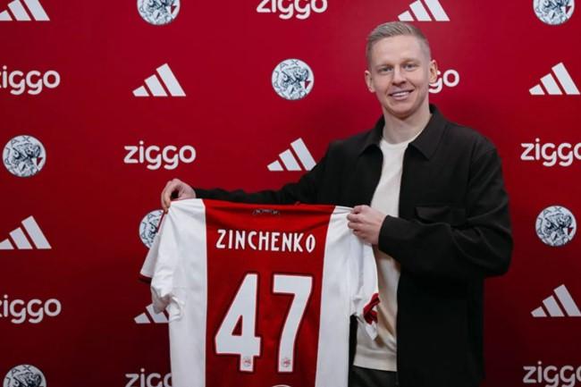 Tinggalkan Arsenal, Oleksandr Zinchenko Resmi Gabung Ajax Amsterdam