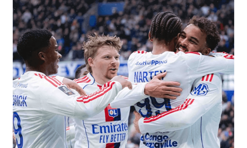 Gol Tunggal Noah Nartey Antar Lyon Kalahkan Lille dan Perkuat Posisi Empat Besar Liga Prancis