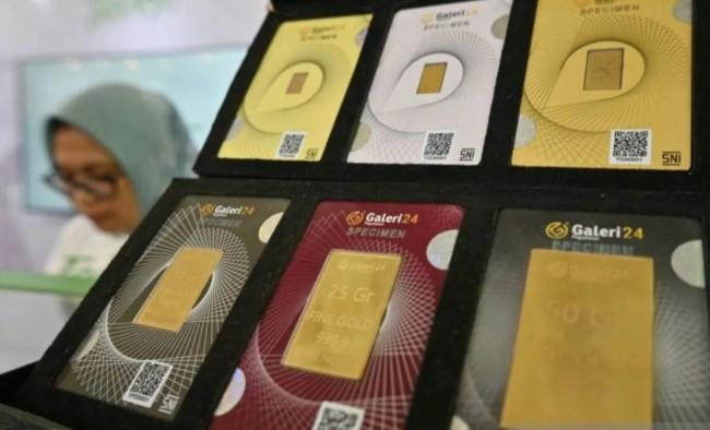 Harga Emas Galeri24 dan UBS di Pegadaian Turun Rp33.000 per Gram pada 3 Februari 2026