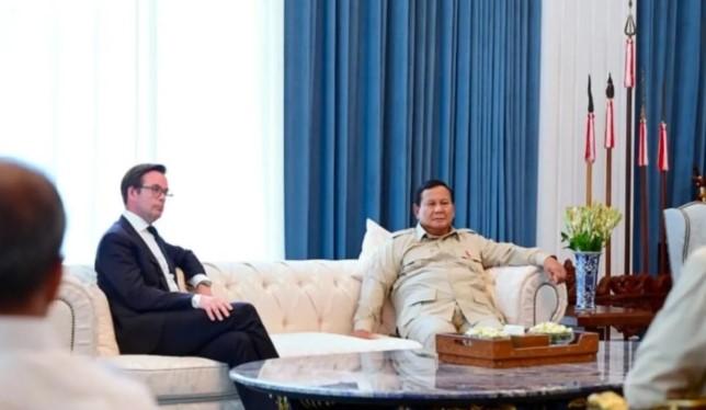 Presiden Prabowo Temui CEO Embraer Bahas Masa Depan Industri Penerbangan Nasional
