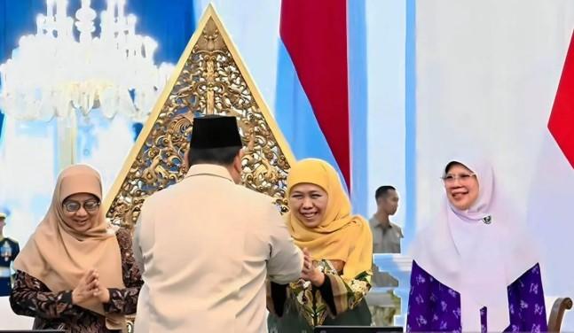 Khofifah Nilai Pertemuan Presiden Prabowo dengan Ormas Islam Perkuat Harmoni Bangsa
