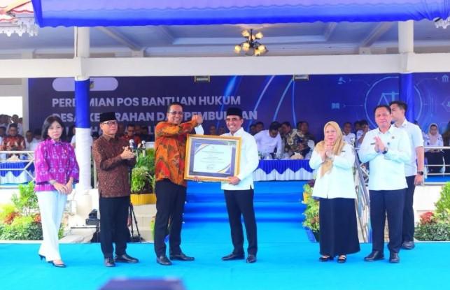 Menteri Hukum Tegaskan Pos Bantuan Hukum Desa Hadirkan Akses Keadilan bagi Warga