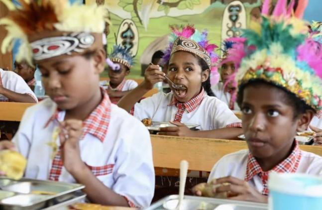 China dan UNICEF Dukung Program Makan Bergizi Gratis di Papua, 140 Ribu Warga Sudah Terbantu