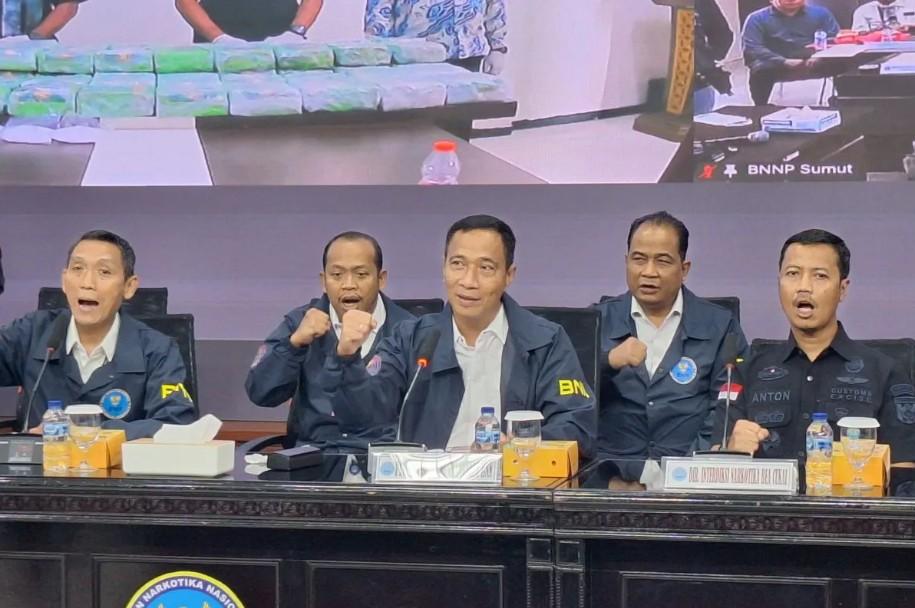 BNN Gagalkan Peredaran 160 Kg Sabu dan 200 Kg Ganja, Bongkar Jaringan Internasional Segitiga Emas