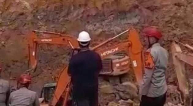 Hari Keempat Pencarian Korban Longsor Tambang Timah di Bangka, Tim SAR Fokus Temukan Satu Korban Tertimbun